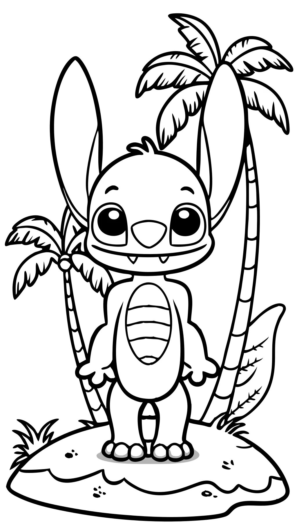 stitch coloring pages free printable